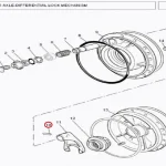 PIN ROLL LOCK FORK(733063 - 1733063)
