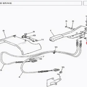 CLIP-RETAINING CABLE(743020)
