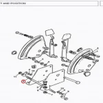 ROD QUADRANT ASSY.(753020 - 13598361)