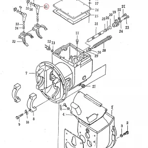 LEVER SHIFT(121049 – 81200342521H)
