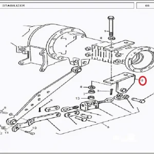 BRACKET.RH(813001 – 11661397)