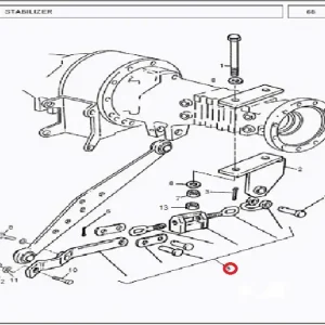 CHAIN ASSY.OUTER MF 375(813009 – 1813009YD)