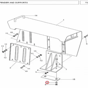 WASHER- HARDENED 3/4(813035 – 1813035)