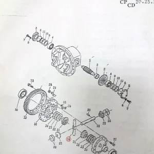 SHAFT PINION(81444352101)