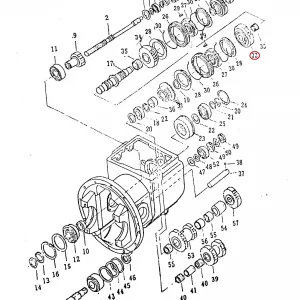 GEAR LOW SPEED(121086 – 81557342071H)