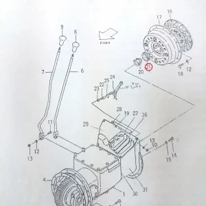 CLUTCH BEARING(8986911K)