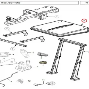 PLASTIC SUN CANOPY WITH FRAME (1990170P)
