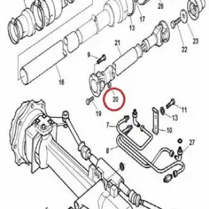 BOLT DRIVE SHAFT(144025 – 1144025)