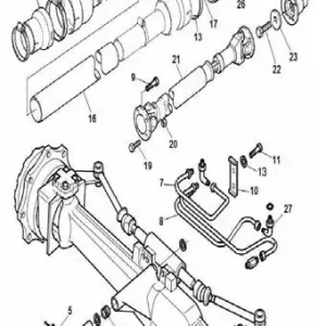 WASHER DRIVE SHAFT(144075 – 1144075)