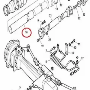 ASSY. GUARD SWIVEL REAR(144080 – 1144080)