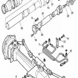 ASSY. FRONT AXLE AG75/AG85(144160 – 1144160)