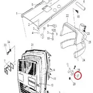 ASSY GRILL MF360(235009 – 1235009)