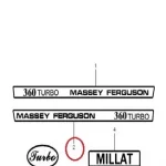 EMBLEM HOOD LH MF360(335015 - 1335015)