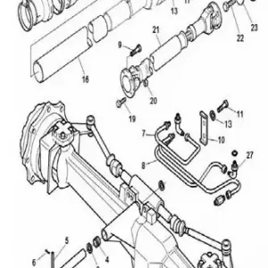 COUPLER REAR DRIVE 385 4X4(504030 – 13611473L)