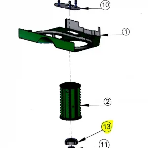 COVER OF SEALING OF MOVING TOOTHED(560421 – 5560421)