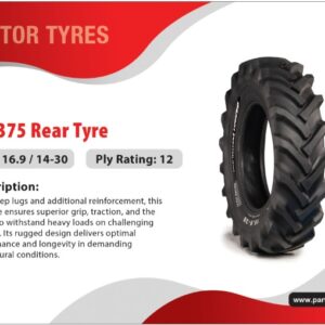 REAR TYRE 16.9/14-30 (156002 – 1156002) 12PR